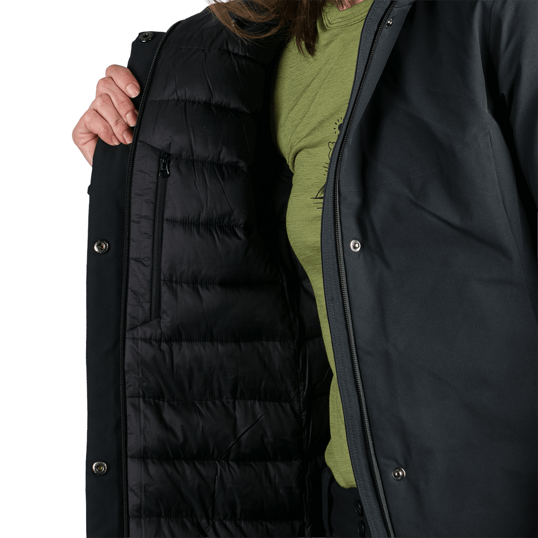 BU-6337OR women's outdoor insulated coat 2L RANDI