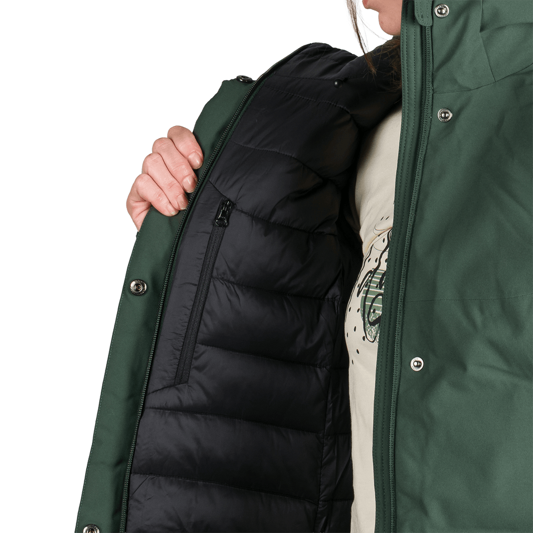 BU-6337OR women's outdoor insulated coat 2L RANDI
