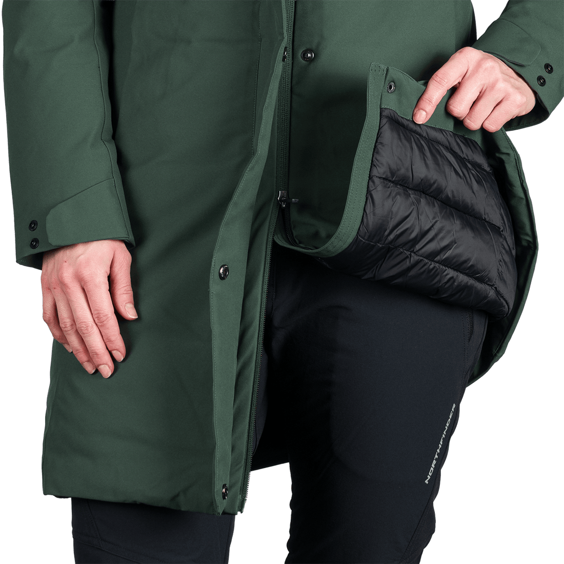 BU-6337OR women's outdoor insulated coat 2L RANDI