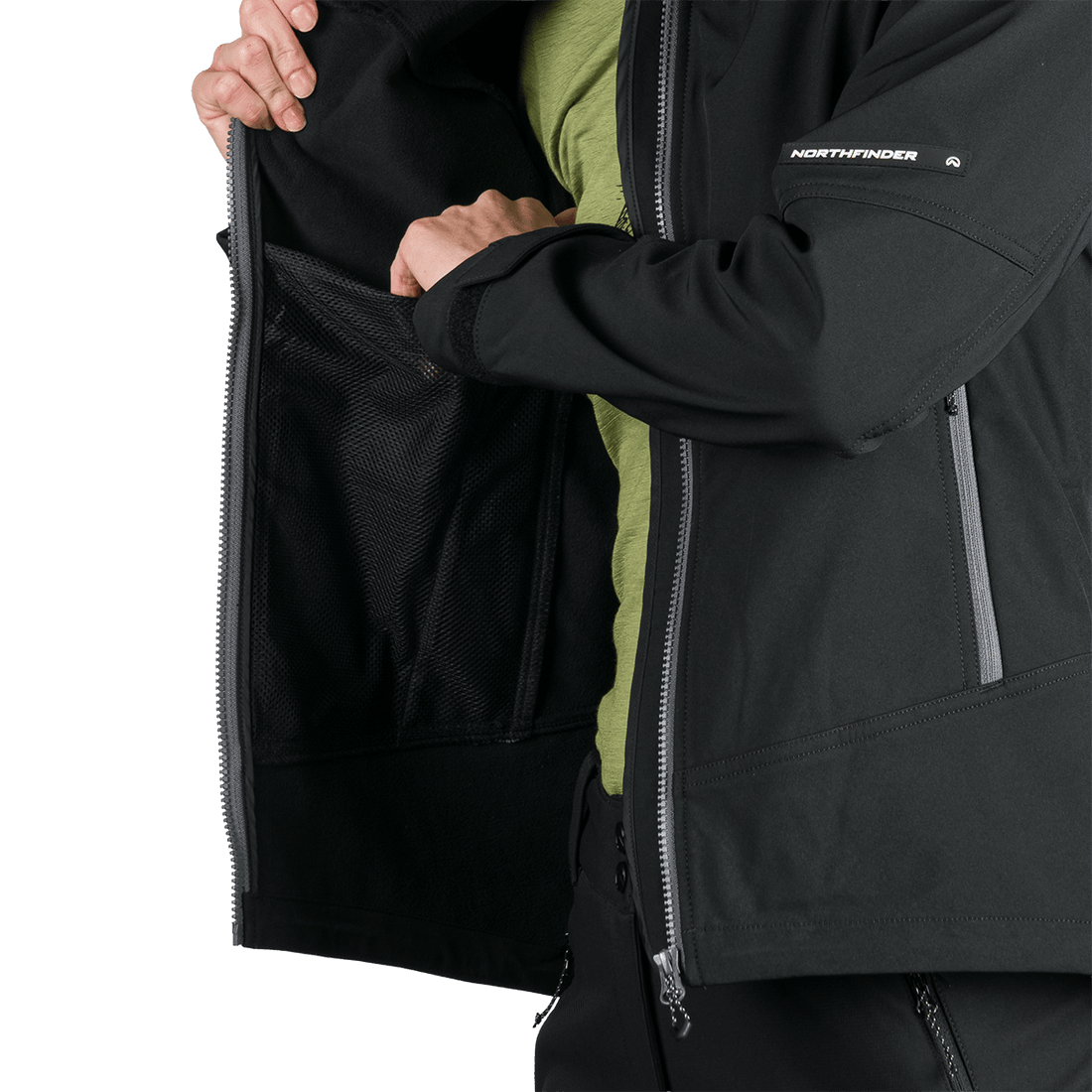 BU-6338OR women's travel softshell jacket 3L TIFFANI