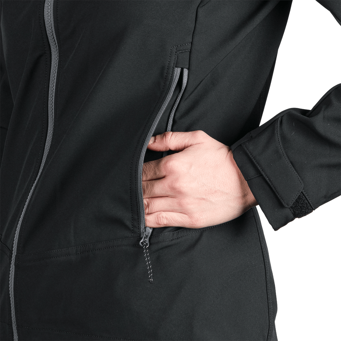 BU-6338OR women's travel softshell jacket 3L TIFFANI