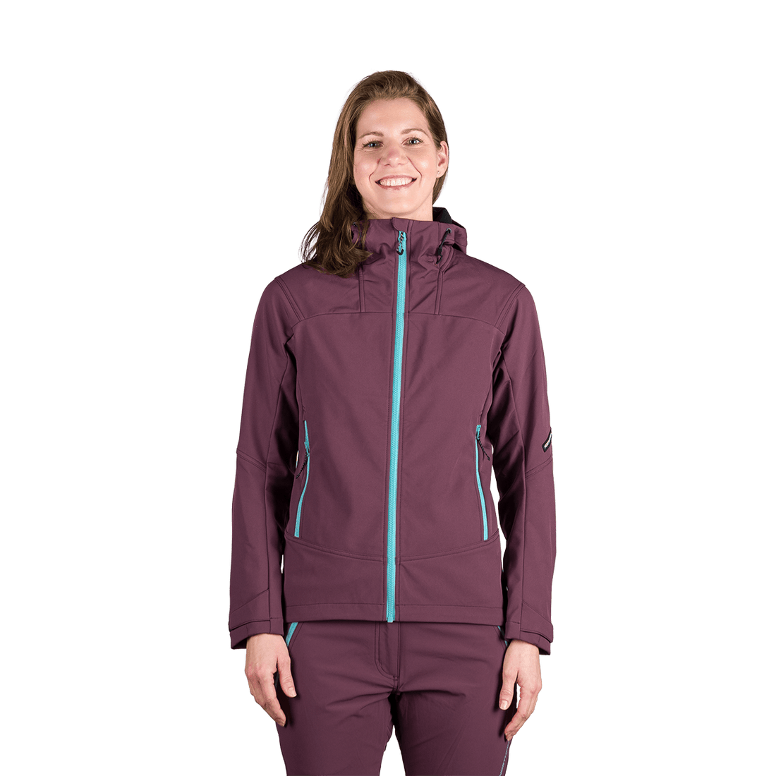 BU-6338OR women's travel softshell jacket 3L TIFFANI