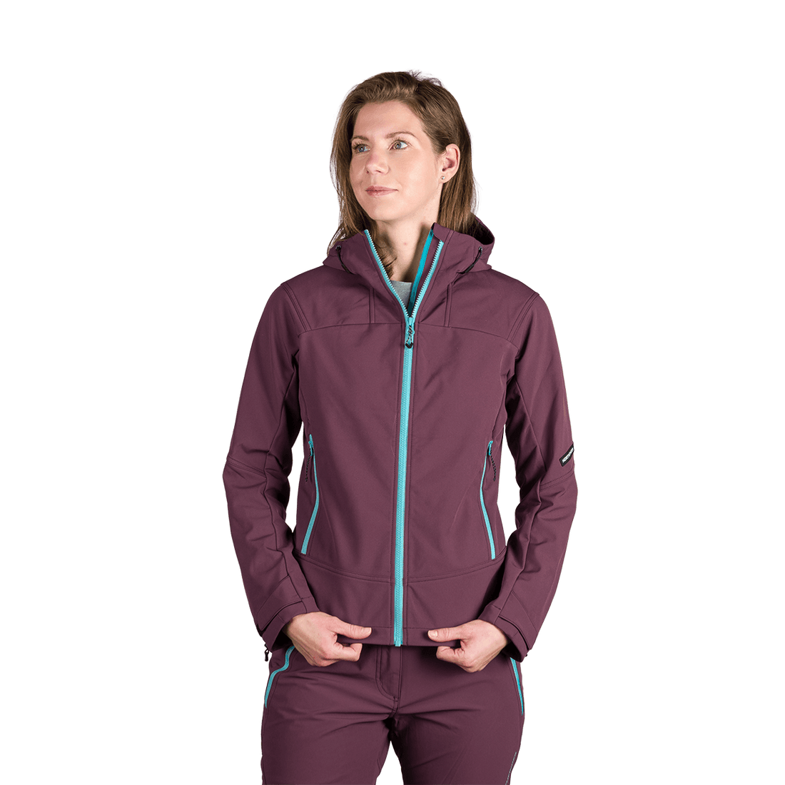 BU-6338OR women's travel softshell jacket 3L TIFFANI
