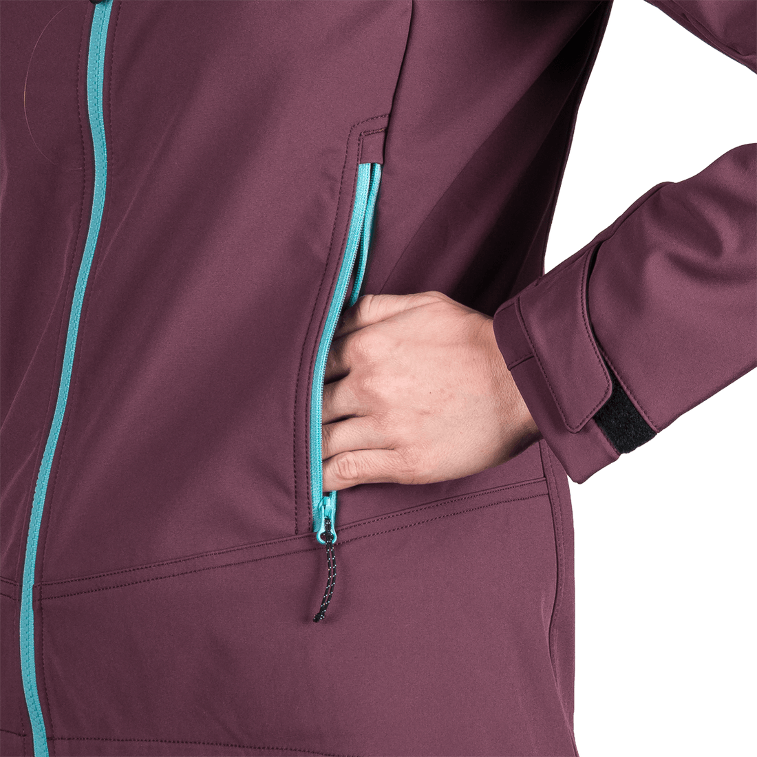 BU-6338OR women's travel softshell jacket 3L TIFFANI