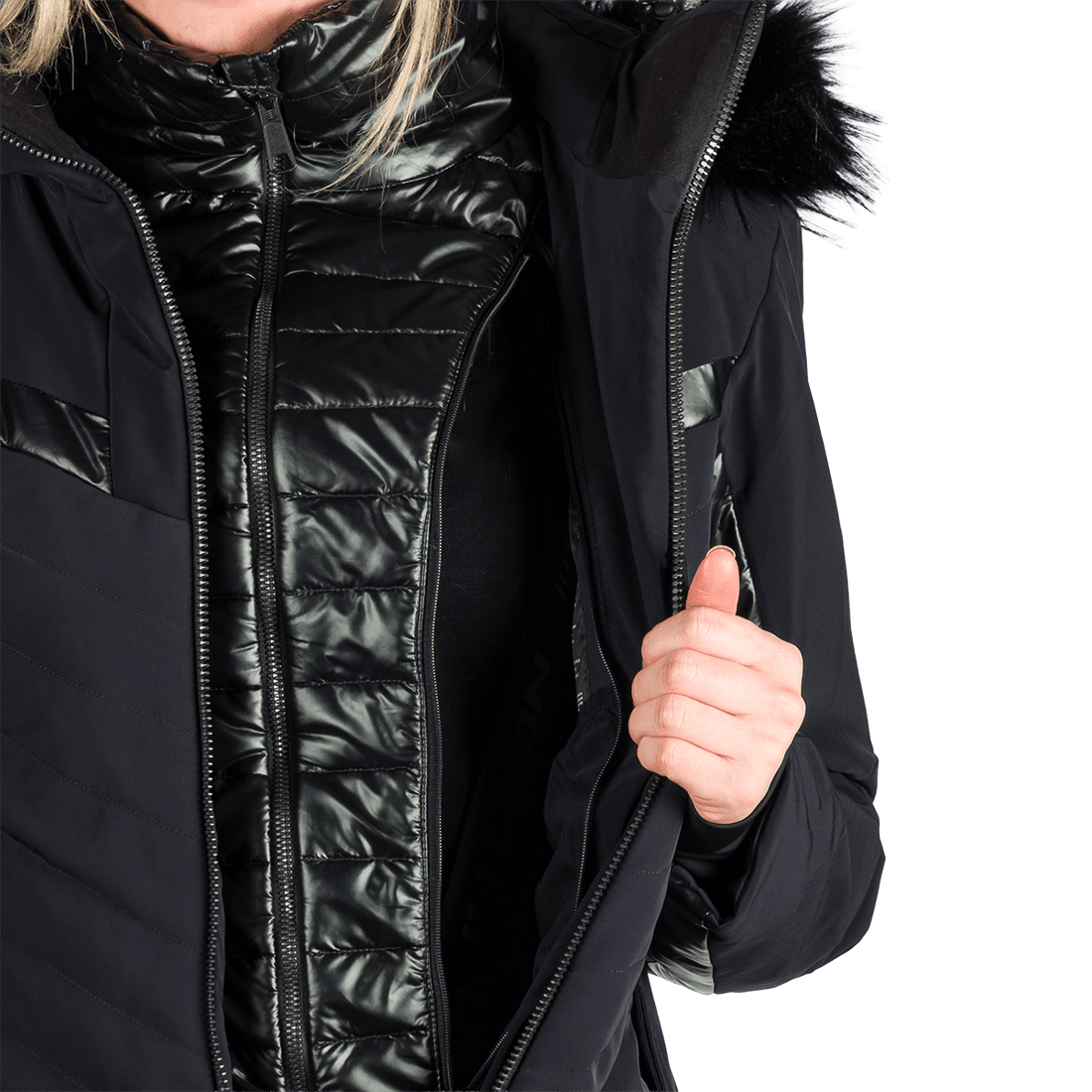 BU-6343SNW women's ski premium jacket Dermizax™EV KALEY