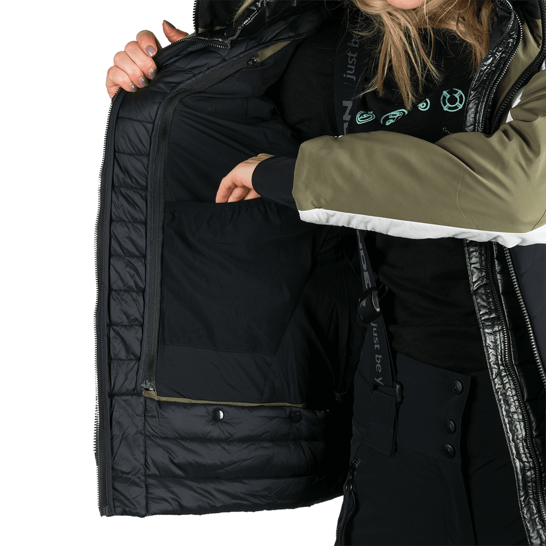 BU-6343SNW women's ski premium jacket Dermizax™EV KALEY