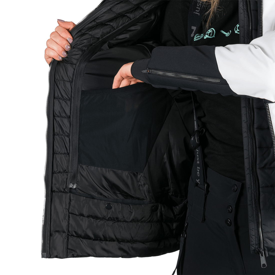 BU-6347SNW women's ski technical trendy insulated jacket TAYLER