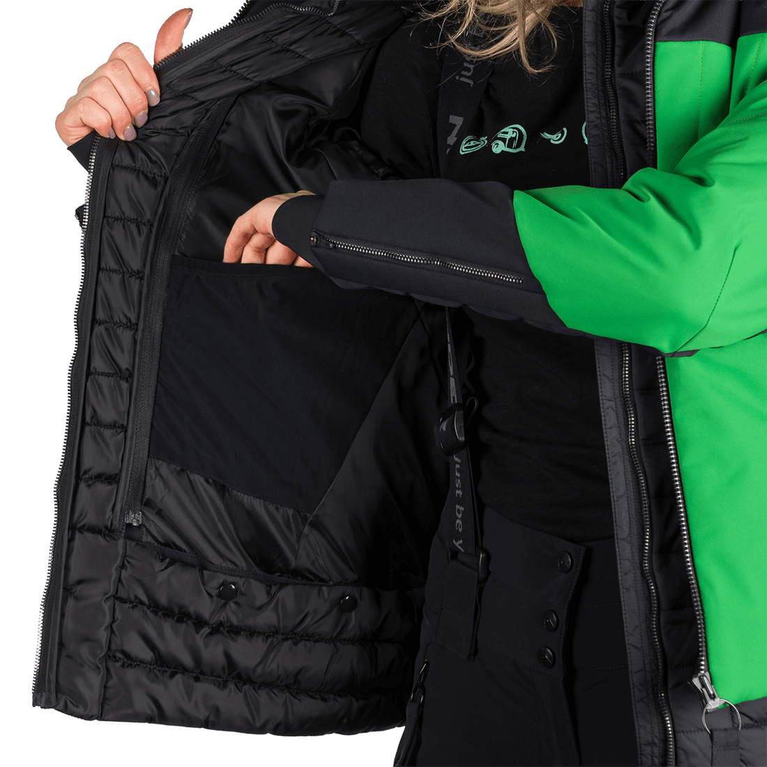 BU-6347SNW women's ski technical trendy insulated jacket TAYLER