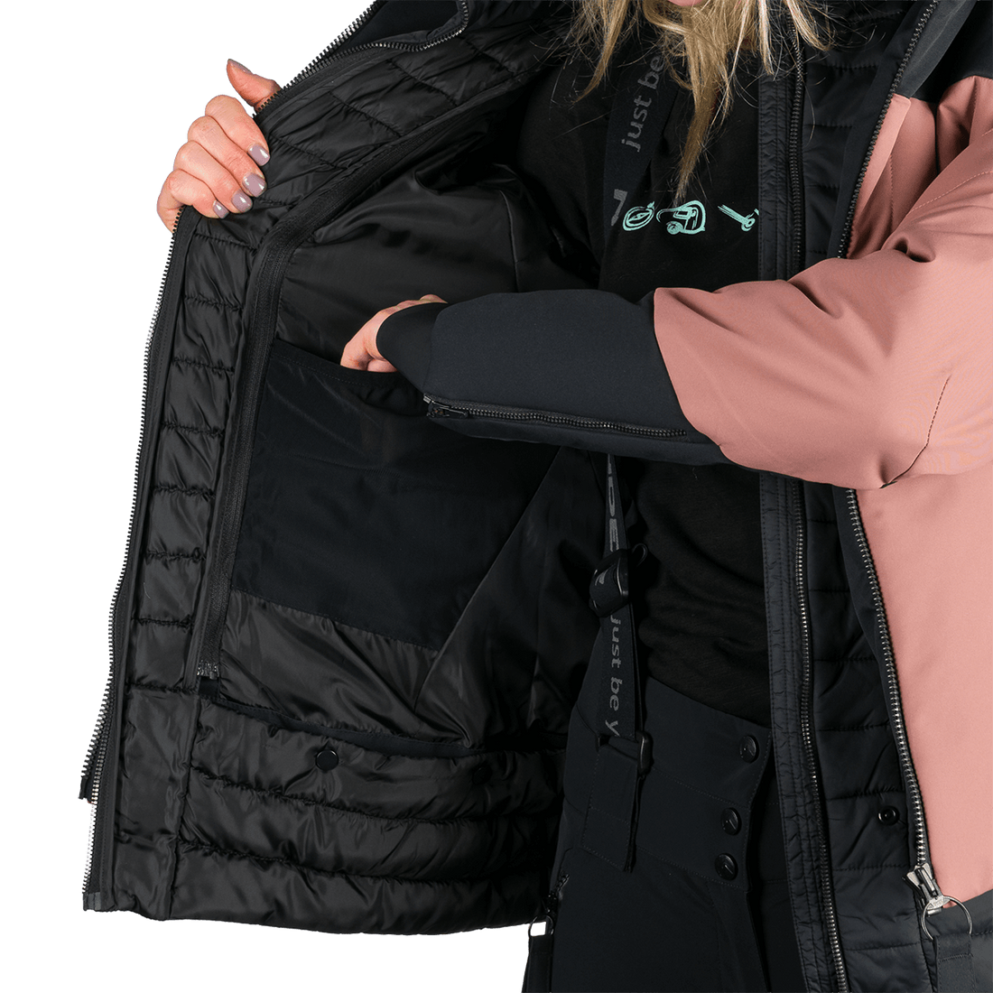 BU-6347SNW women's ski technical trendy insulated jacket TAYLER