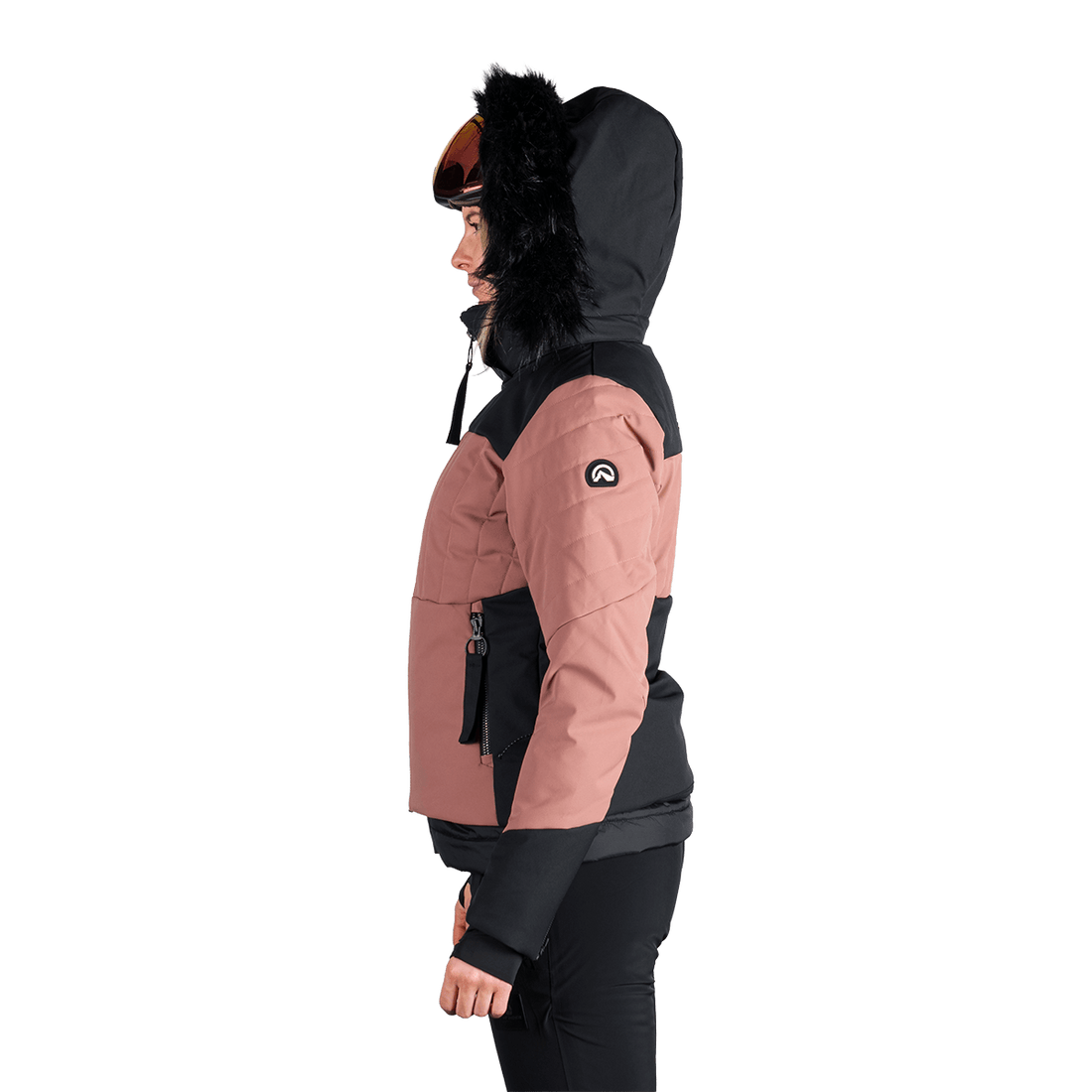 BU-6347SNW women's ski technical trendy insulated jacket TAYLER