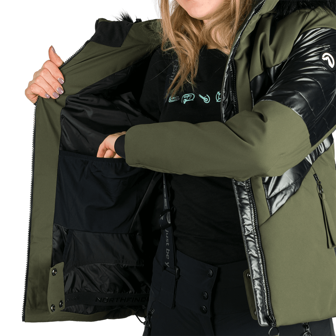 BU-6348SNW women's ski trendy comfort jacket insulated MADDISON