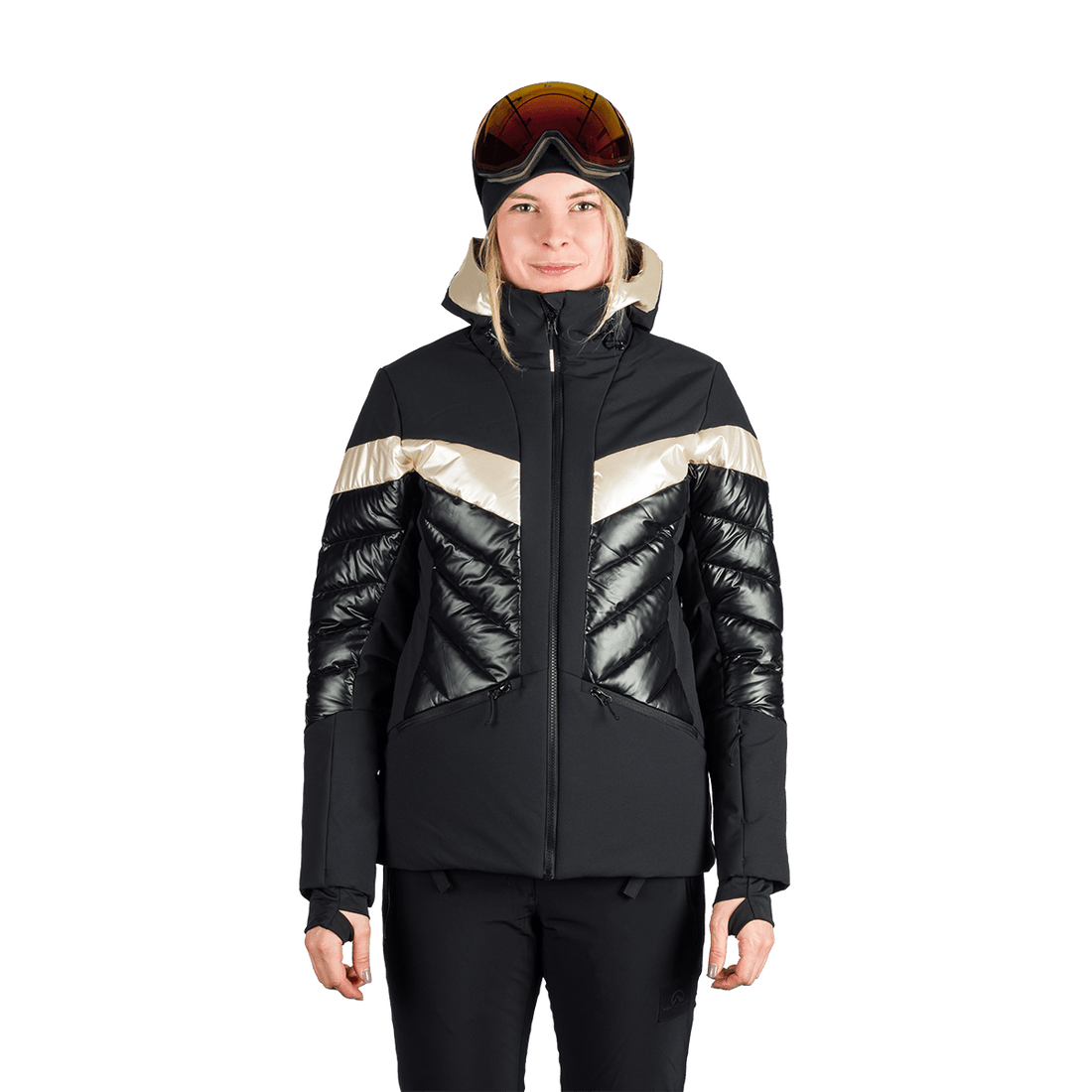 BU-6354SNW women's ski trendy comfort insulated jacket ABIGALE