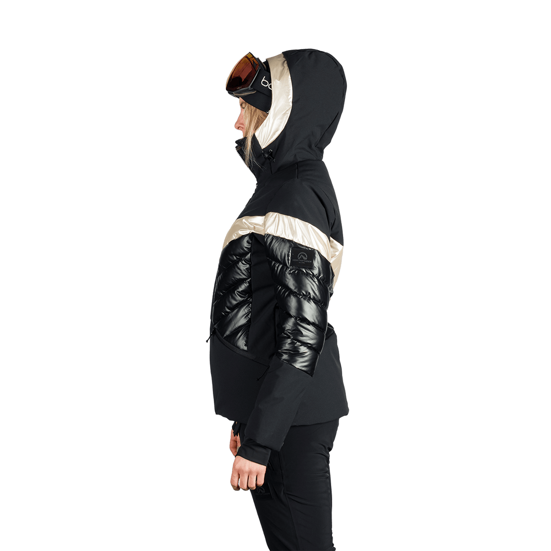 BU-6354SNW women's ski trendy comfort insulated jacket ABIGALE