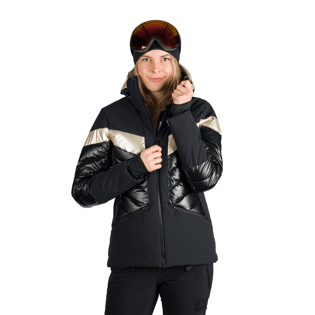 BU-6354SNW women's ski trendy comfort insulated jacket ABIGALE