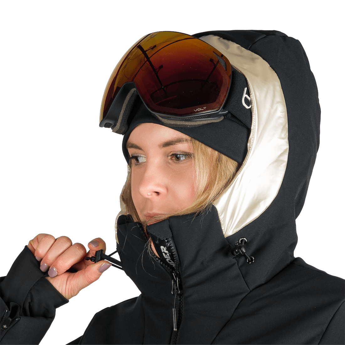 BU-6354SNW women's ski trendy comfort insulated jacket ABIGALE