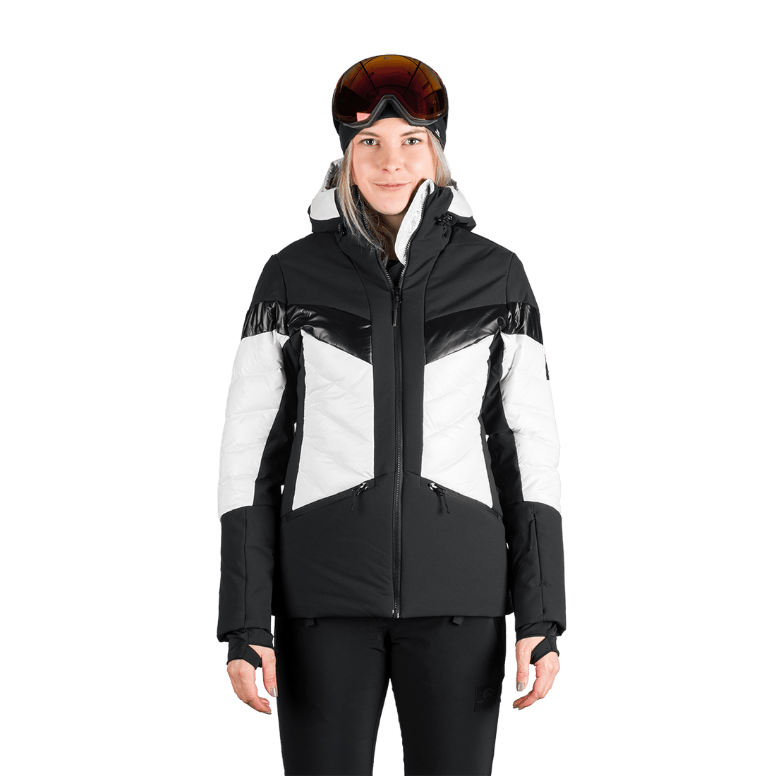 BU-6354SNW women's ski trendy comfort insulated jacket ABIGALE