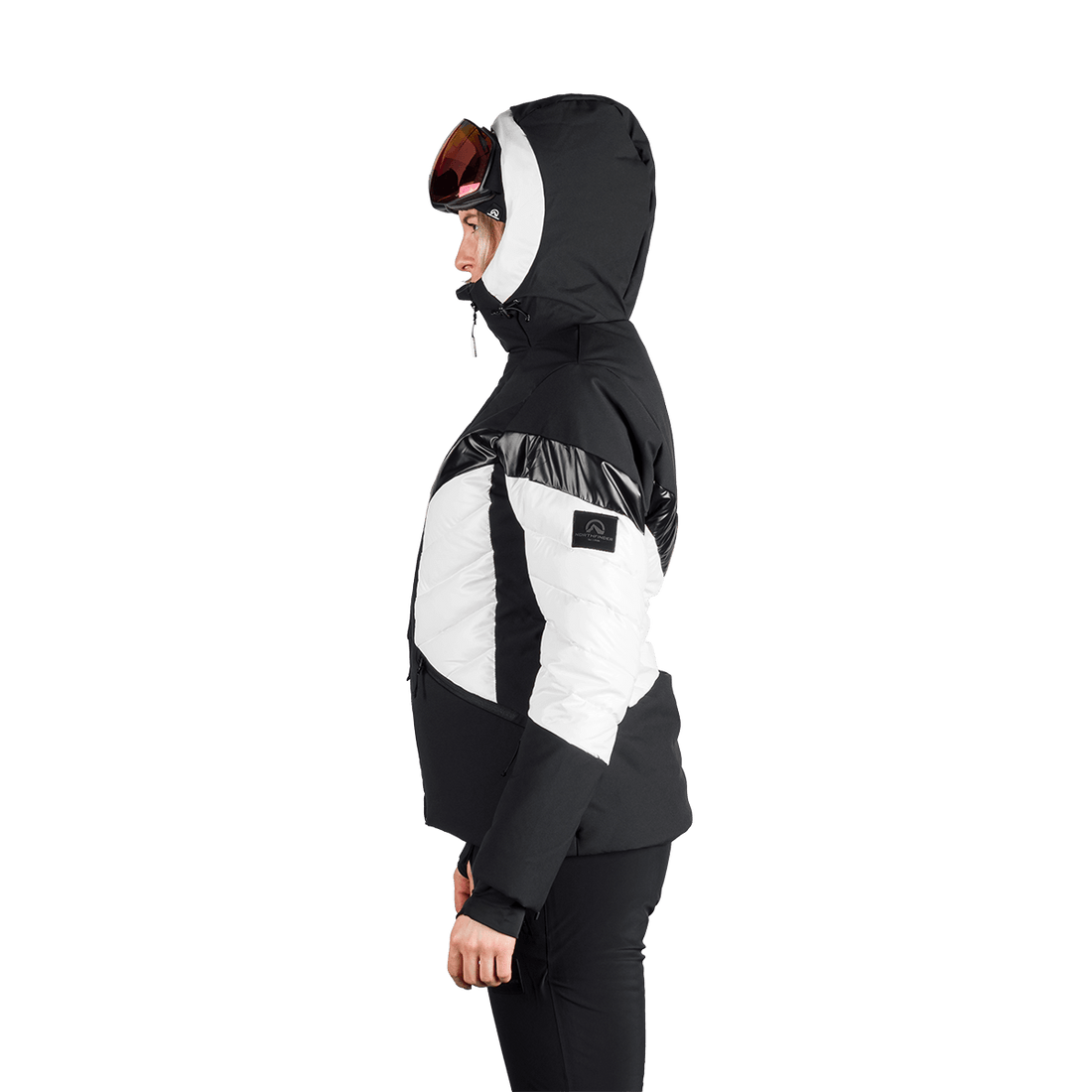 BU-6354SNW women's ski trendy comfort insulated jacket ABIGALE