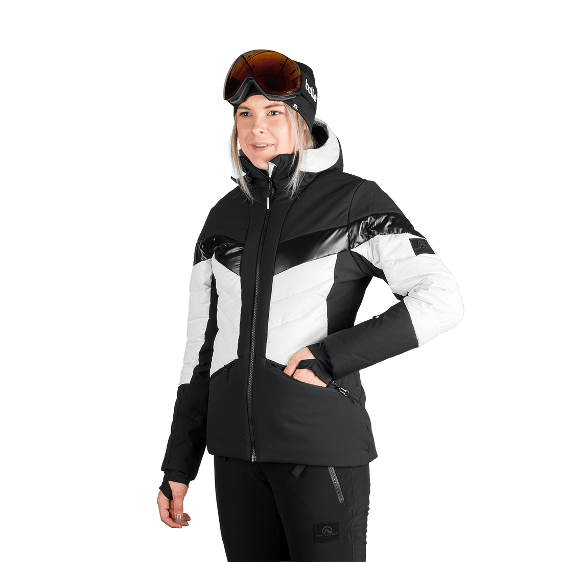 BU-6354SNW women's ski trendy comfort insulated jacket ABIGALE