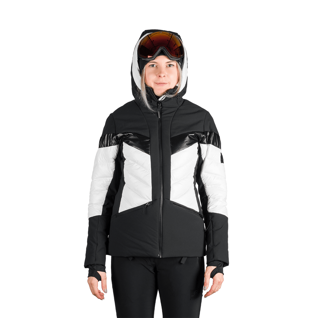BU-6354SNW women's ski trendy comfort insulated jacket ABIGALE