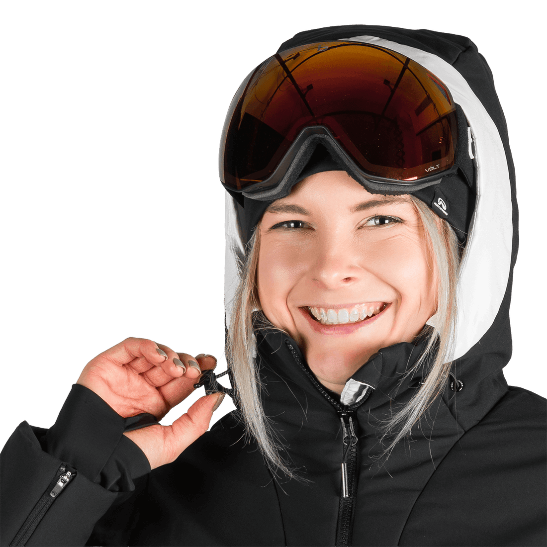 BU-6354SNW women's ski trendy comfort insulated jacket ABIGALE