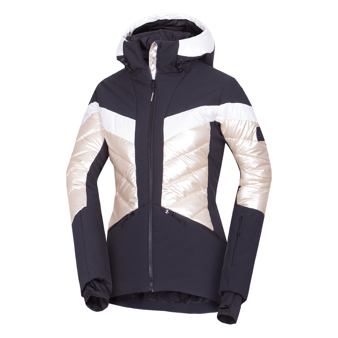 BU-6354SNW women's ski trendy comfort insulated jacket ABIGALE