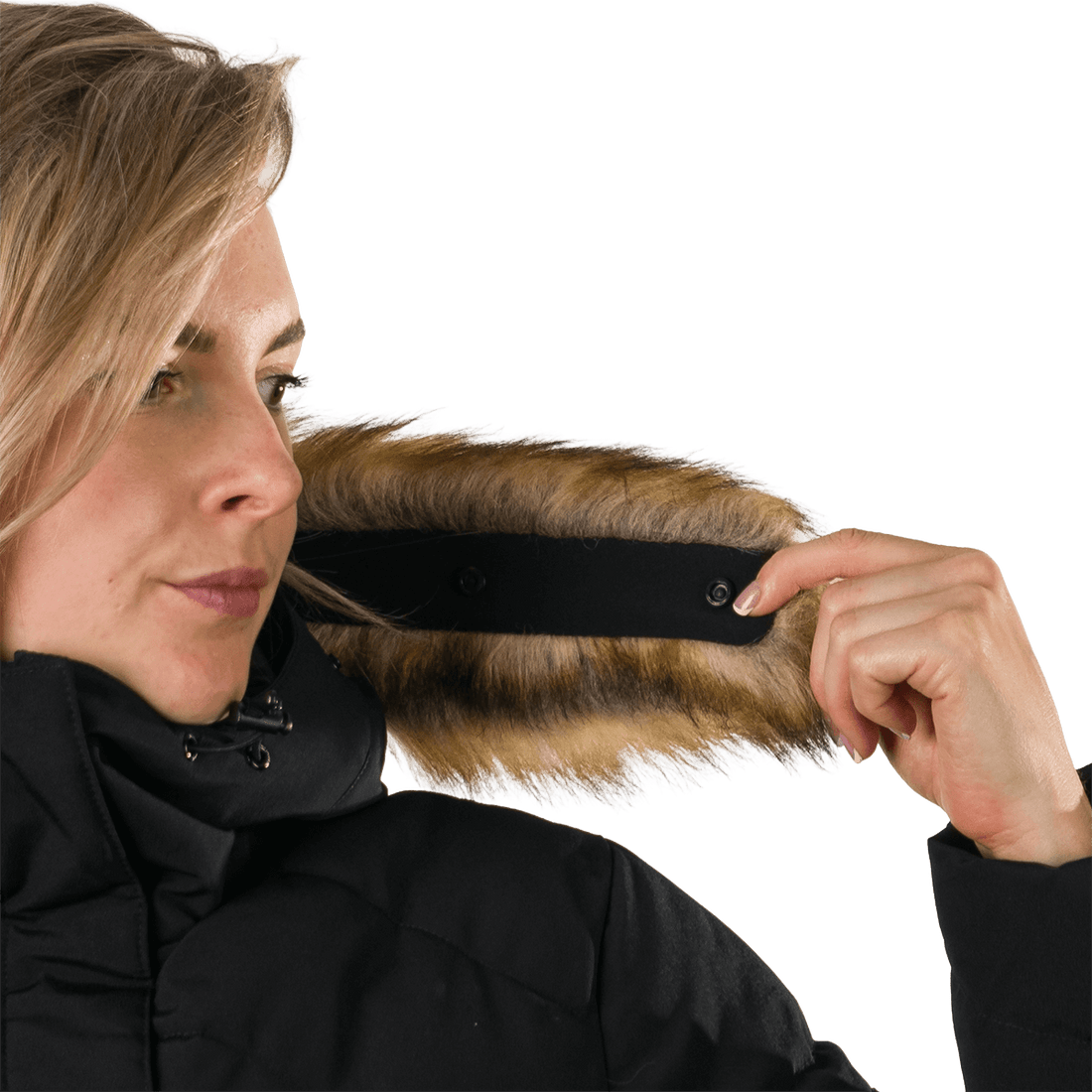 BU-6360SP women's insulated jacket long style RAELYNN