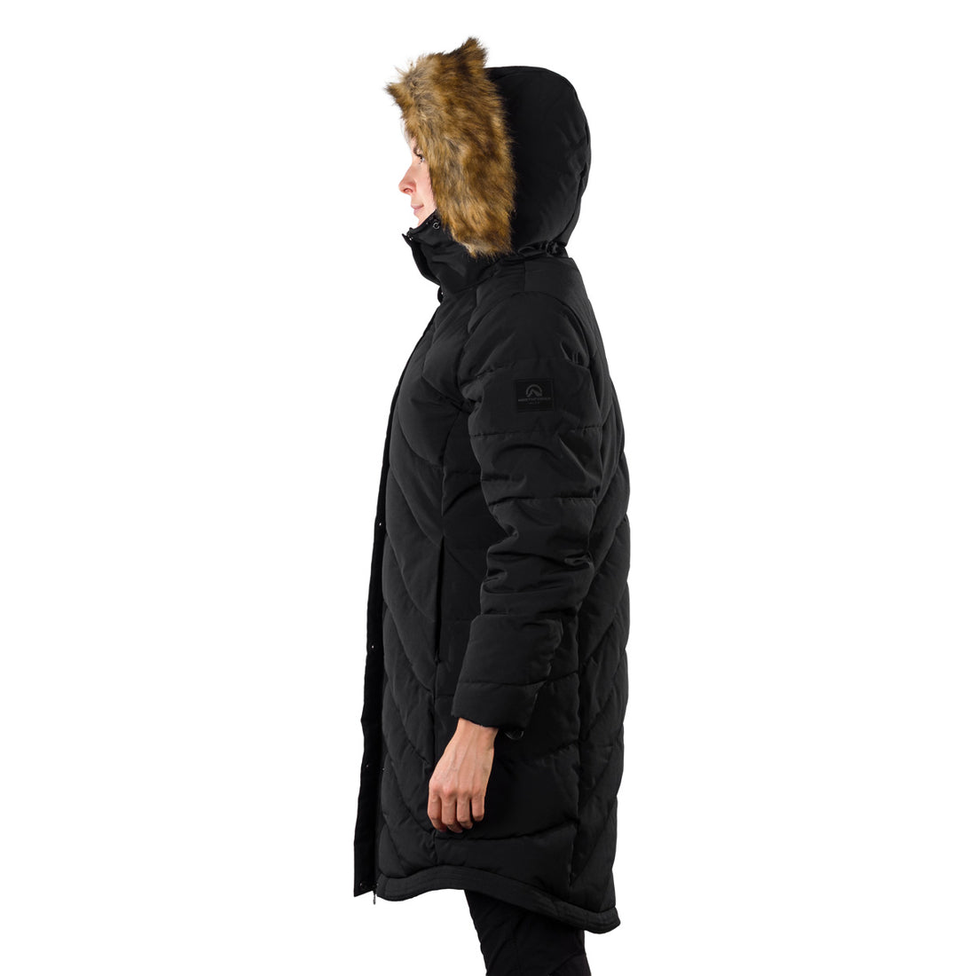 BU-6360SP women's insulated jacket long style RAELYNN