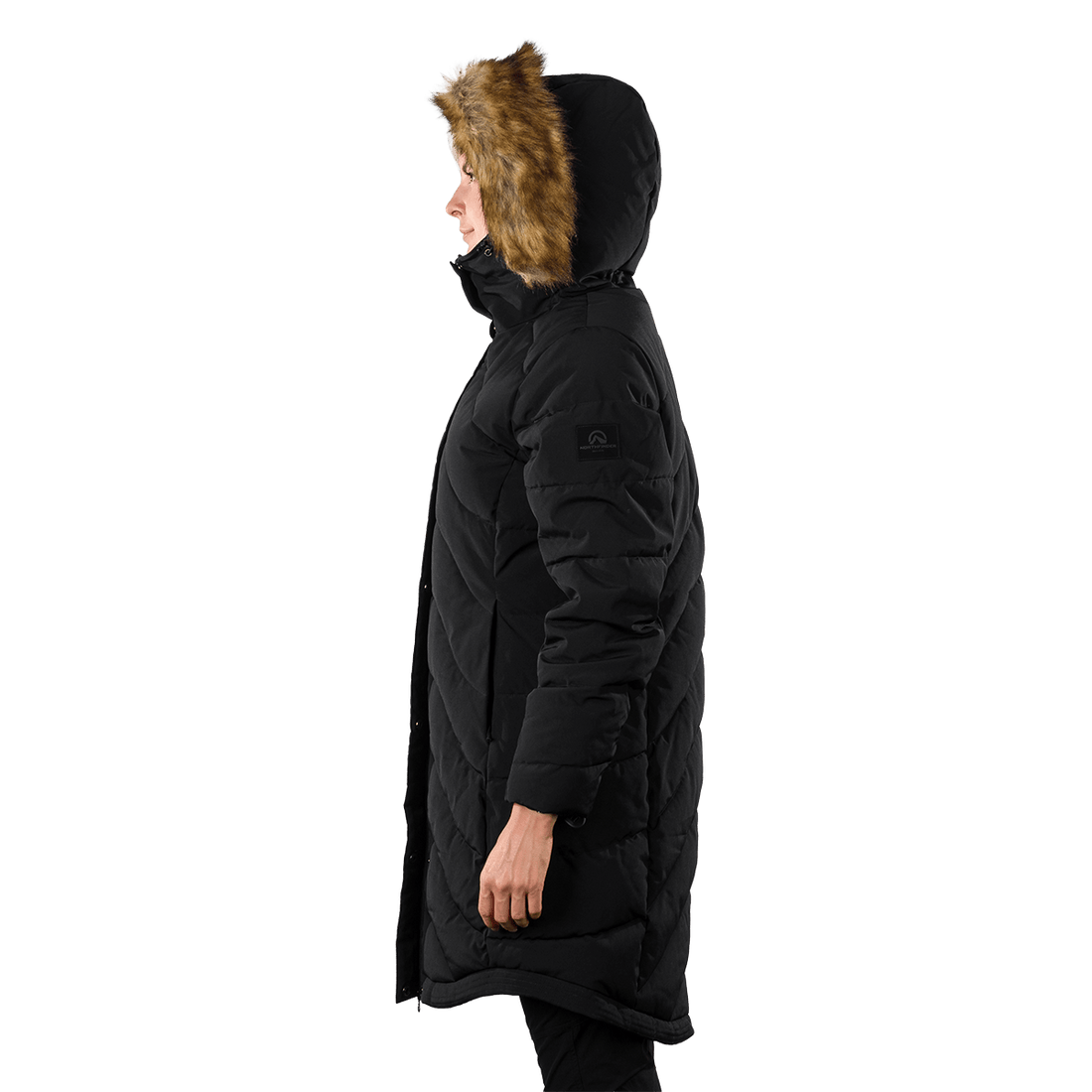 BU-6360SP women's insulated jacket long style RAELYNN