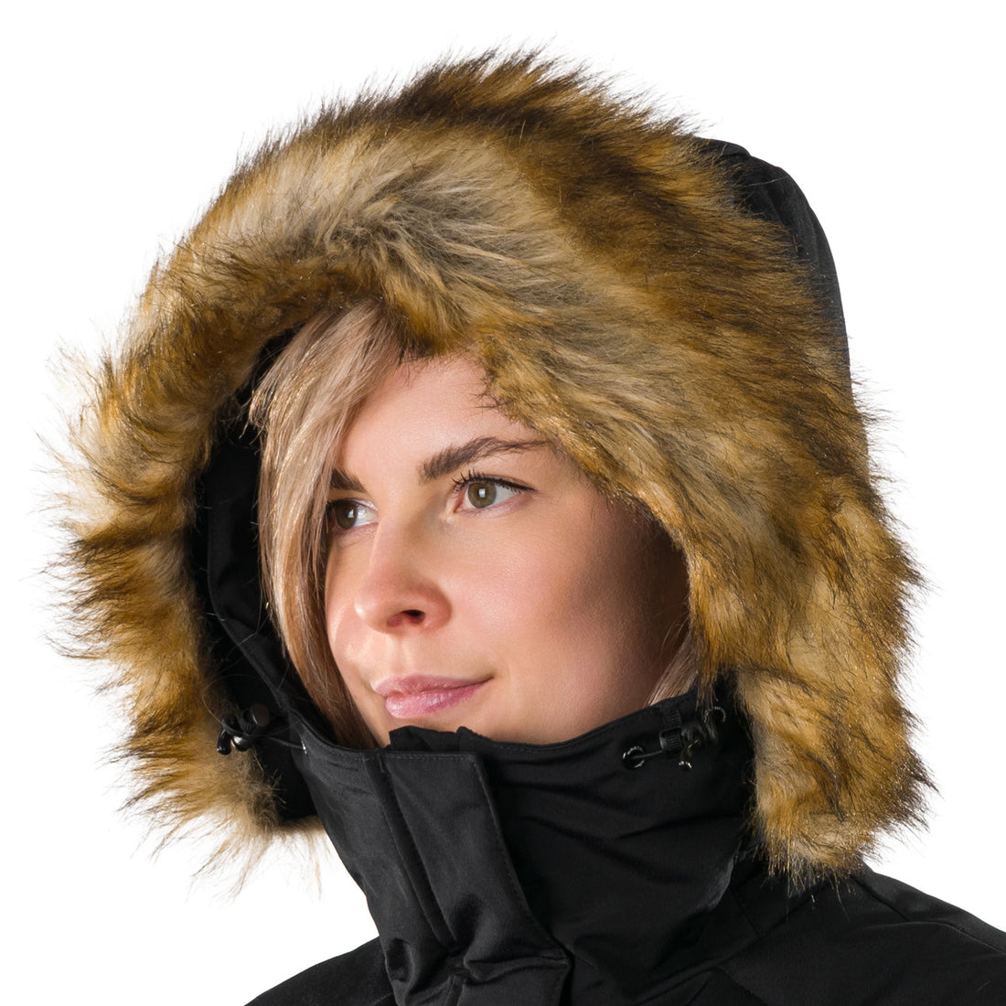 BU-6360SP women's insulated jacket long style RAELYNN