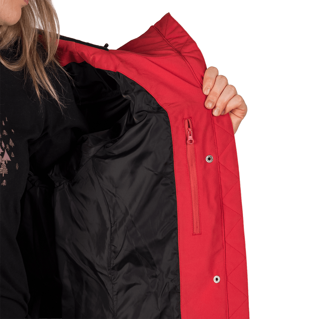 BU-6360SP women's insulated jacket long style RAELYNN