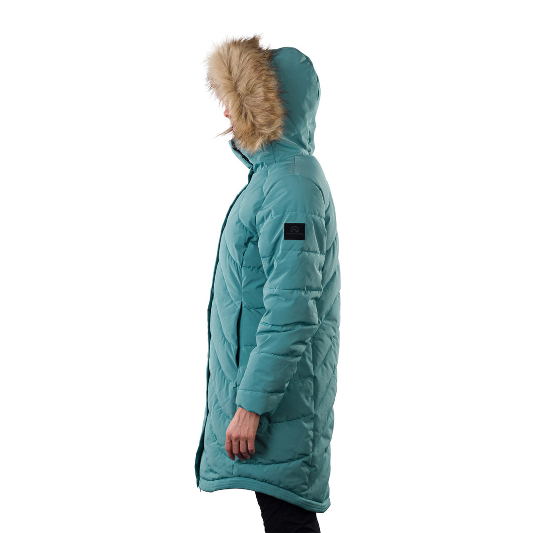 BU-6360SP women's insulated jacket long style RAELYNN
