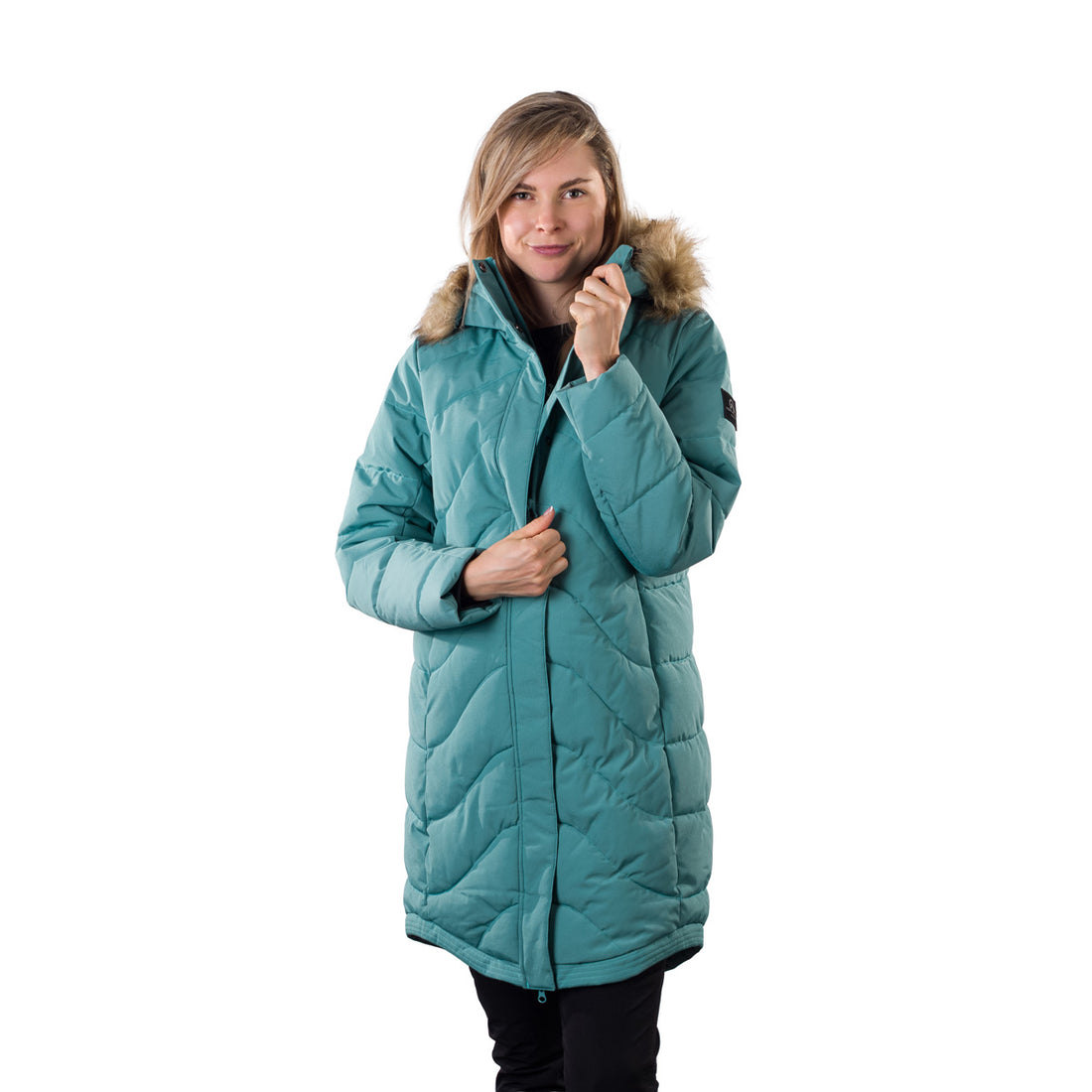 BU-6360SP women's insulated jacket long style RAELYNN