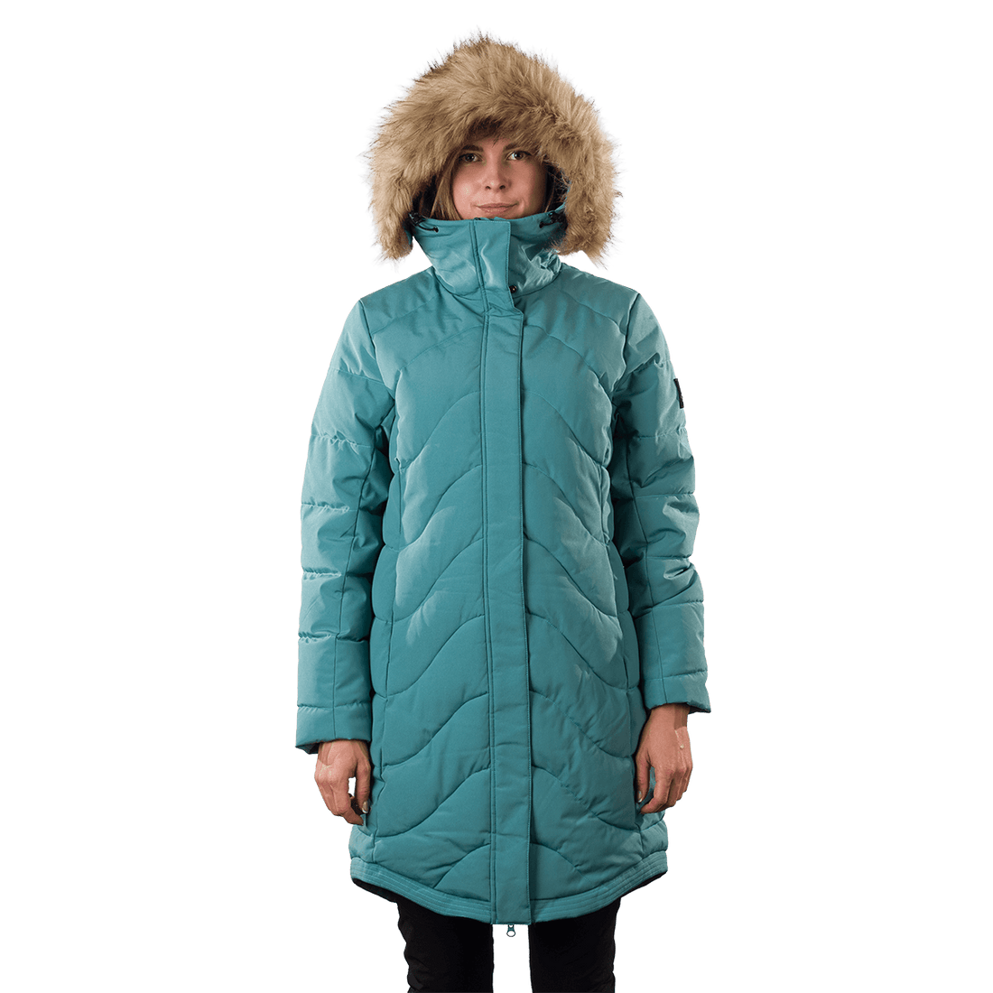 BU-6360SP women's insulated jacket long style RAELYNN