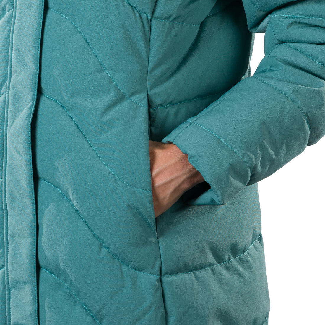 BU-6360SP women's insulated jacket long style RAELYNN