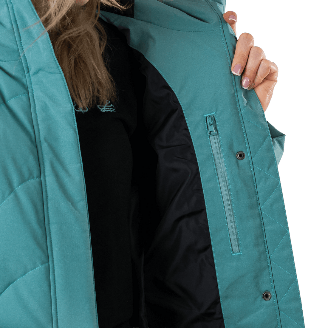 BU-6360SP women's insulated jacket long style RAELYNN
