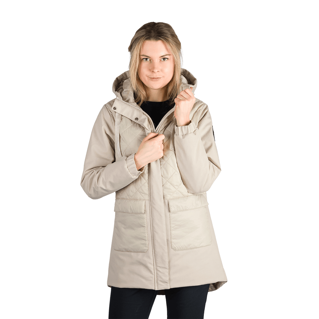 BU-6361SP women's city trendy insulated jacket EMBER