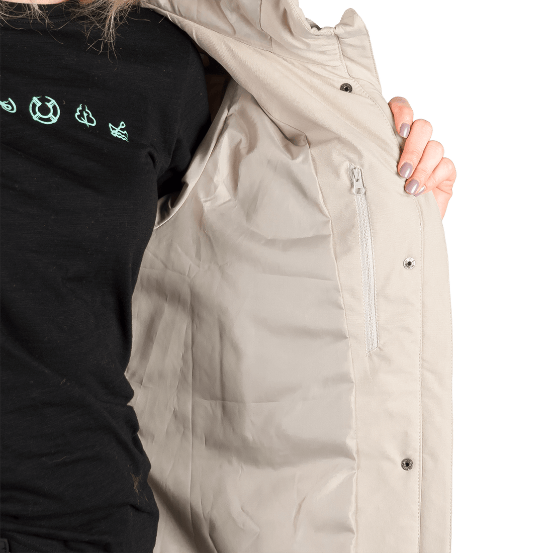 BU-6361SP women's city trendy insulated jacket EMBER