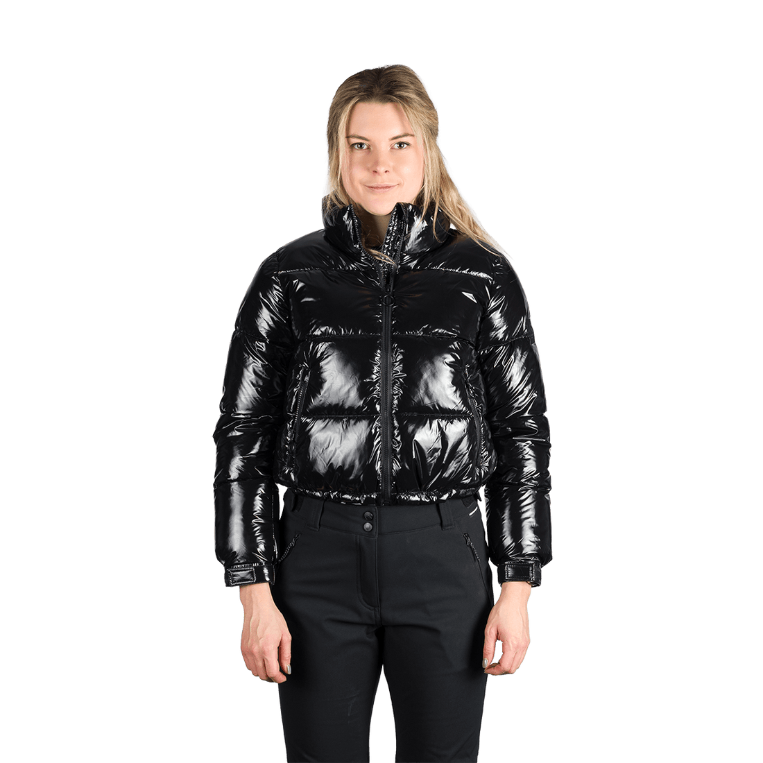 BU-6368SP women's trendy crop insulated jacket MADILYNN