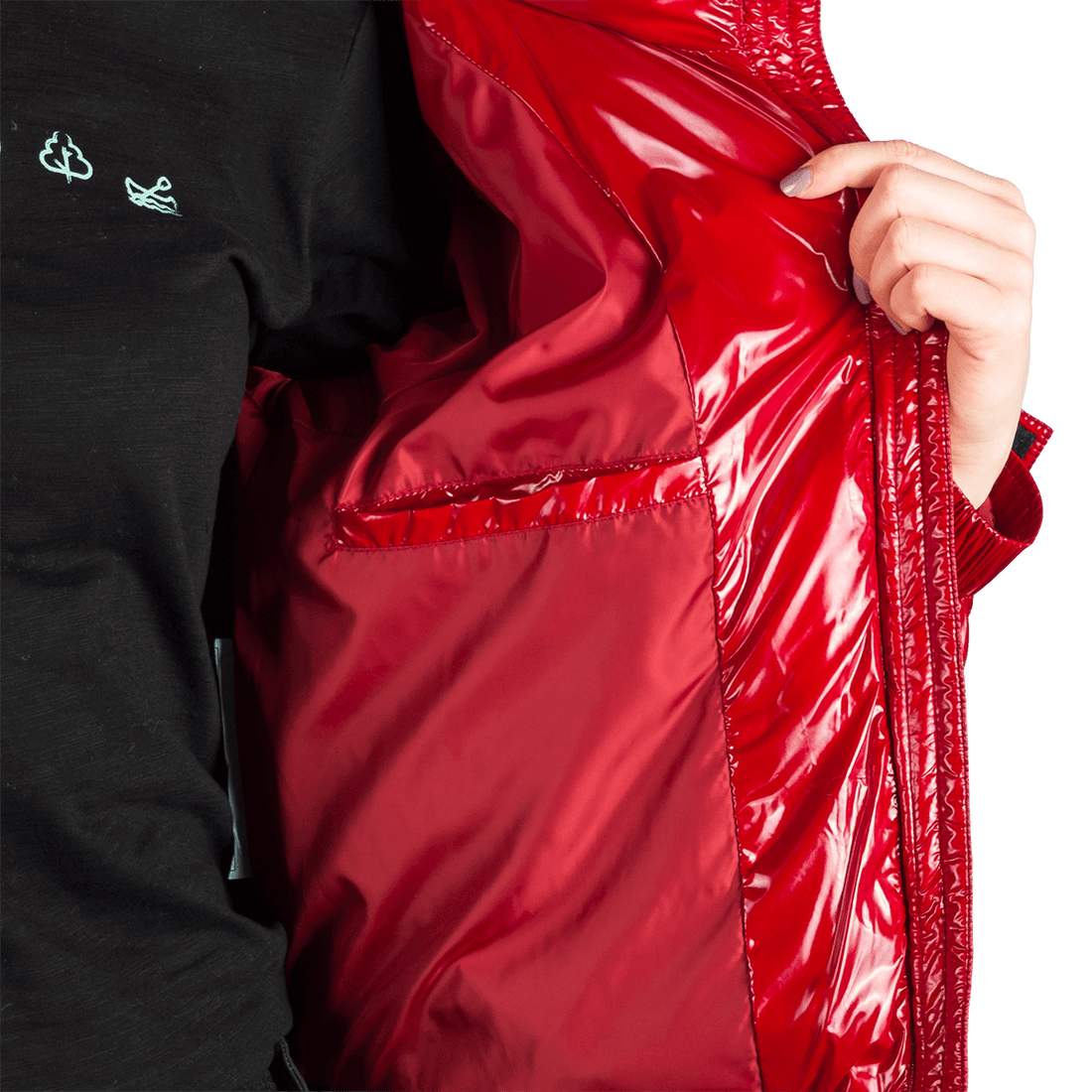 BU-6368SP women's trendy crop insulated jacket MADILYNN