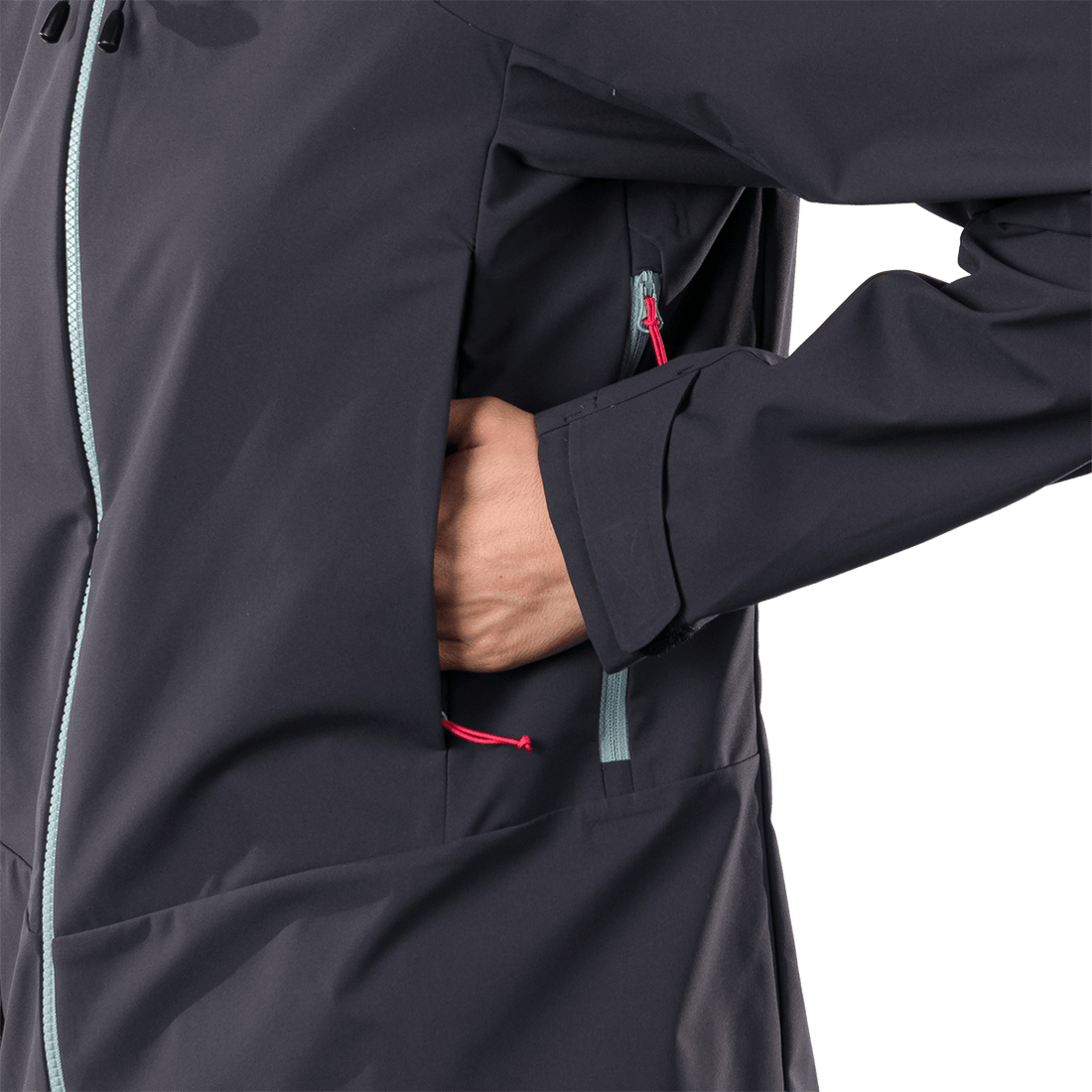 BU-6397OR women's outdoor windproof softshell jacket 3L SHYANN