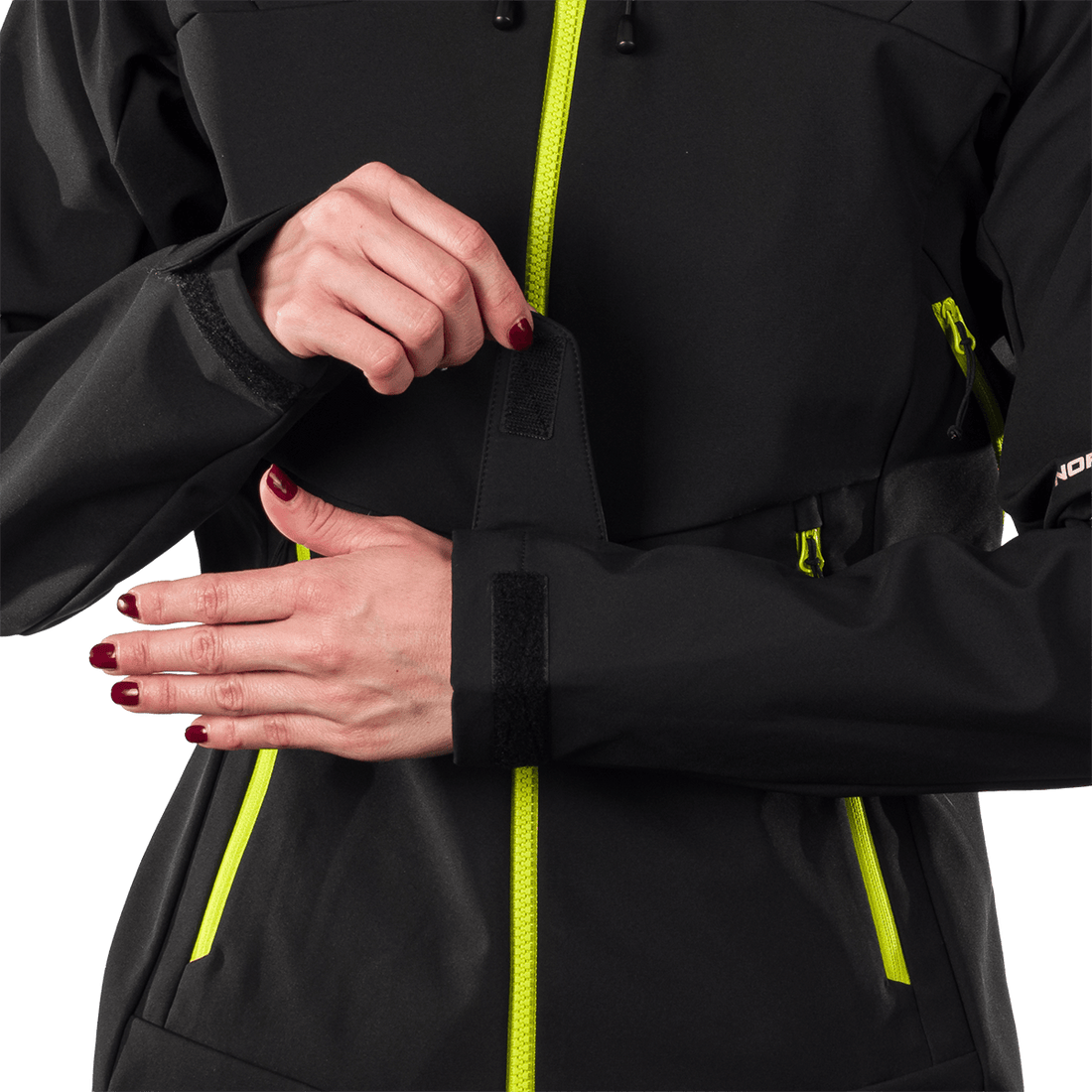 BU-6398OR women's outdoor softshell jacket 3L DAMARIS