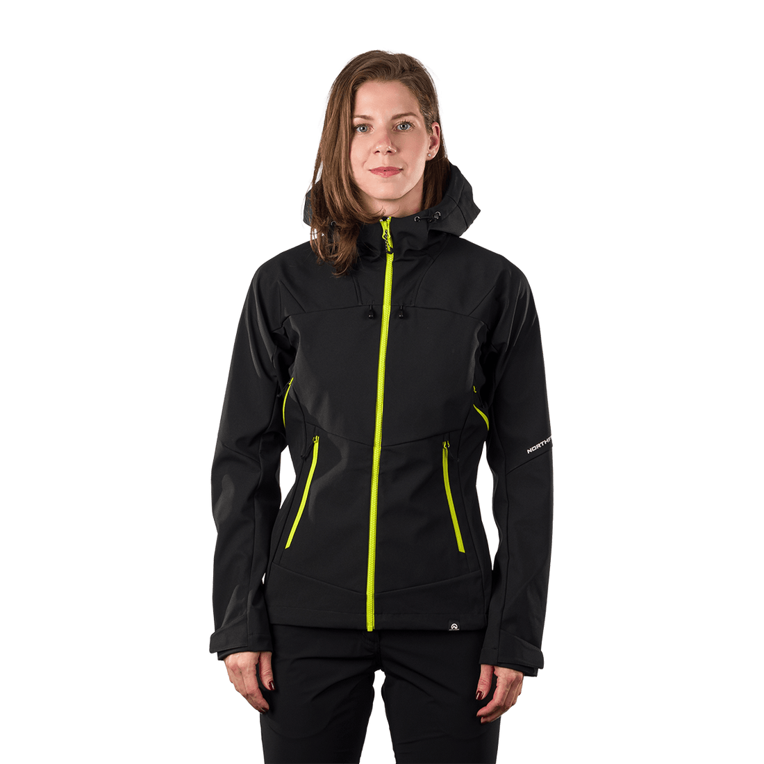 BU-6398OR women's outdoor softshell jacket 3L DAMARIS