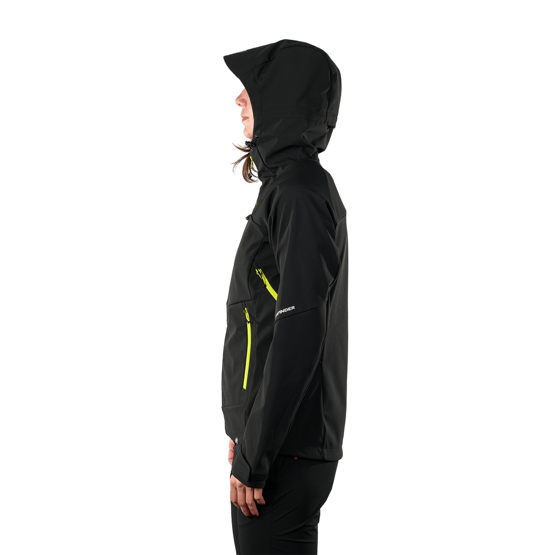 BU-6398OR women's outdoor softshell jacket 3L DAMARIS