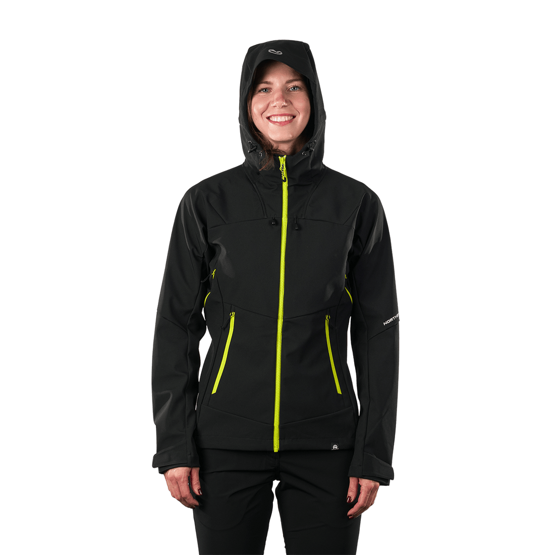 BU-6398OR women's outdoor softshell jacket 3L DAMARIS
