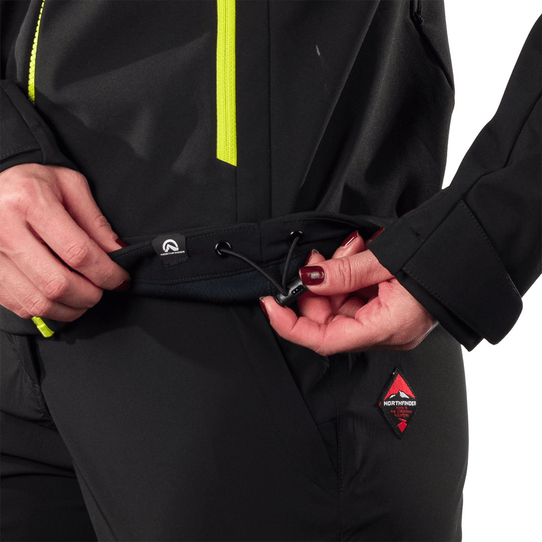 BU-6398OR women's outdoor softshell jacket 3L DAMARIS