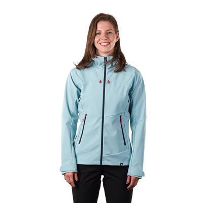 BU-6398OR women's outdoor softshell jacket 3L DAMARIS