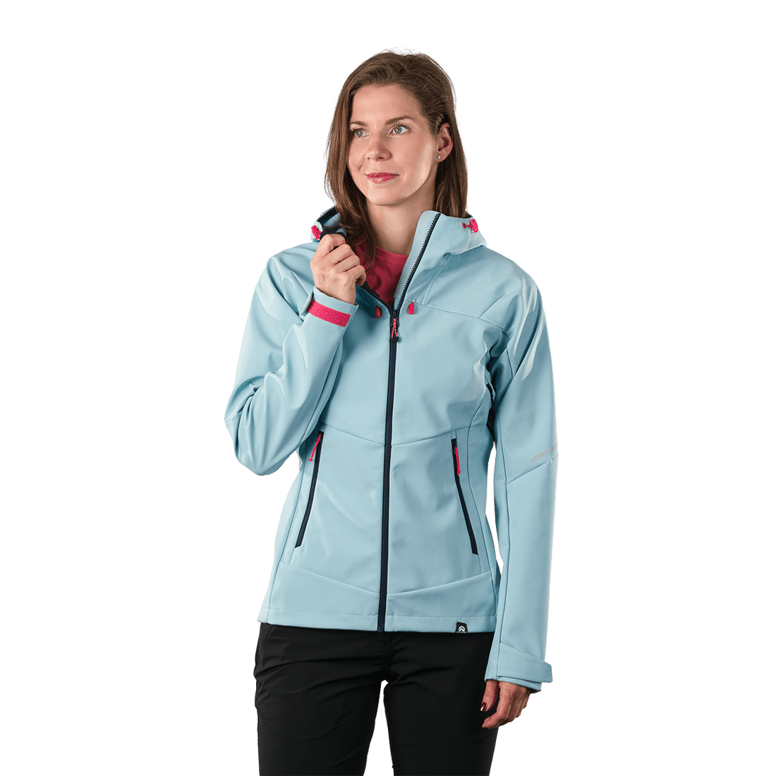 BU-6398OR women's outdoor softshell jacket 3L DAMARIS