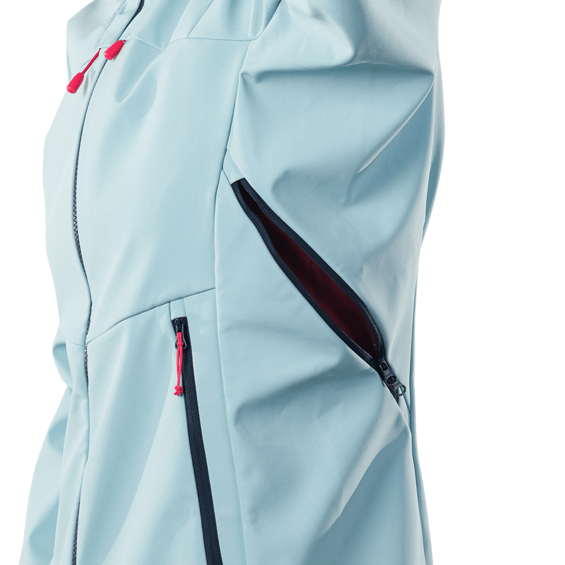 BU-6398OR women's outdoor softshell jacket 3L DAMARIS