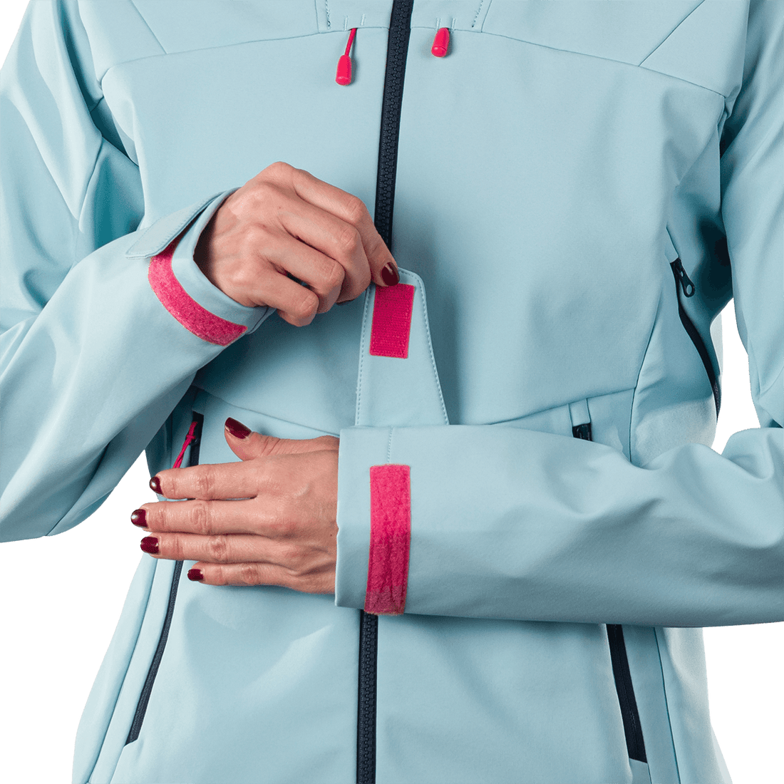 BU-6398OR women's outdoor softshell jacket 3L DAMARIS