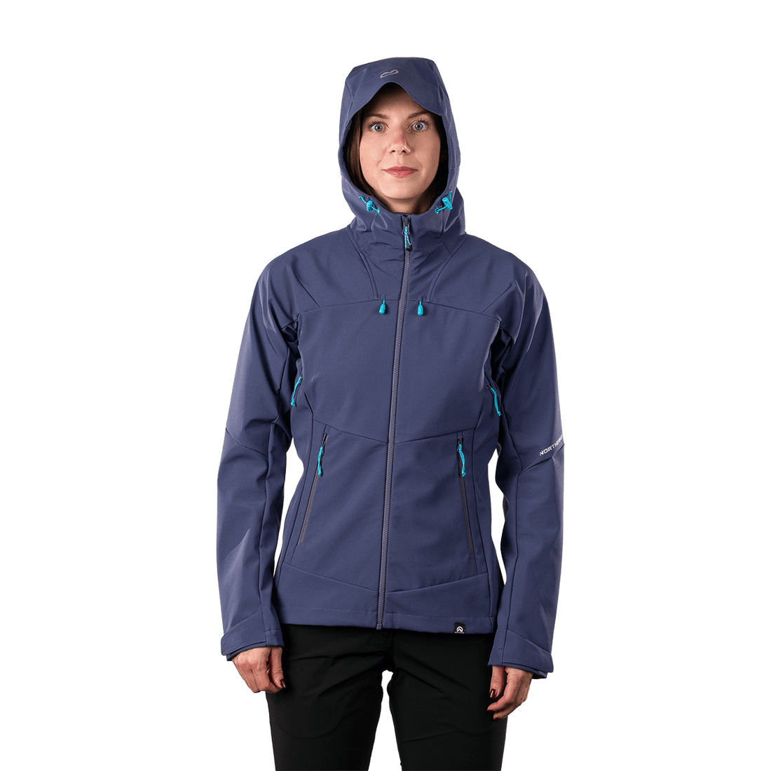 BU-6398OR women's outdoor softshell jacket 3L DAMARIS